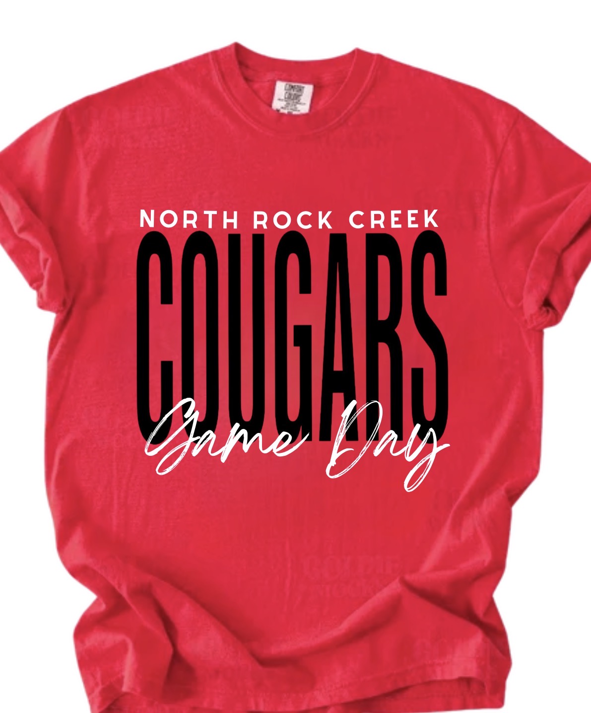 Oversized Cougars Gameday Tee