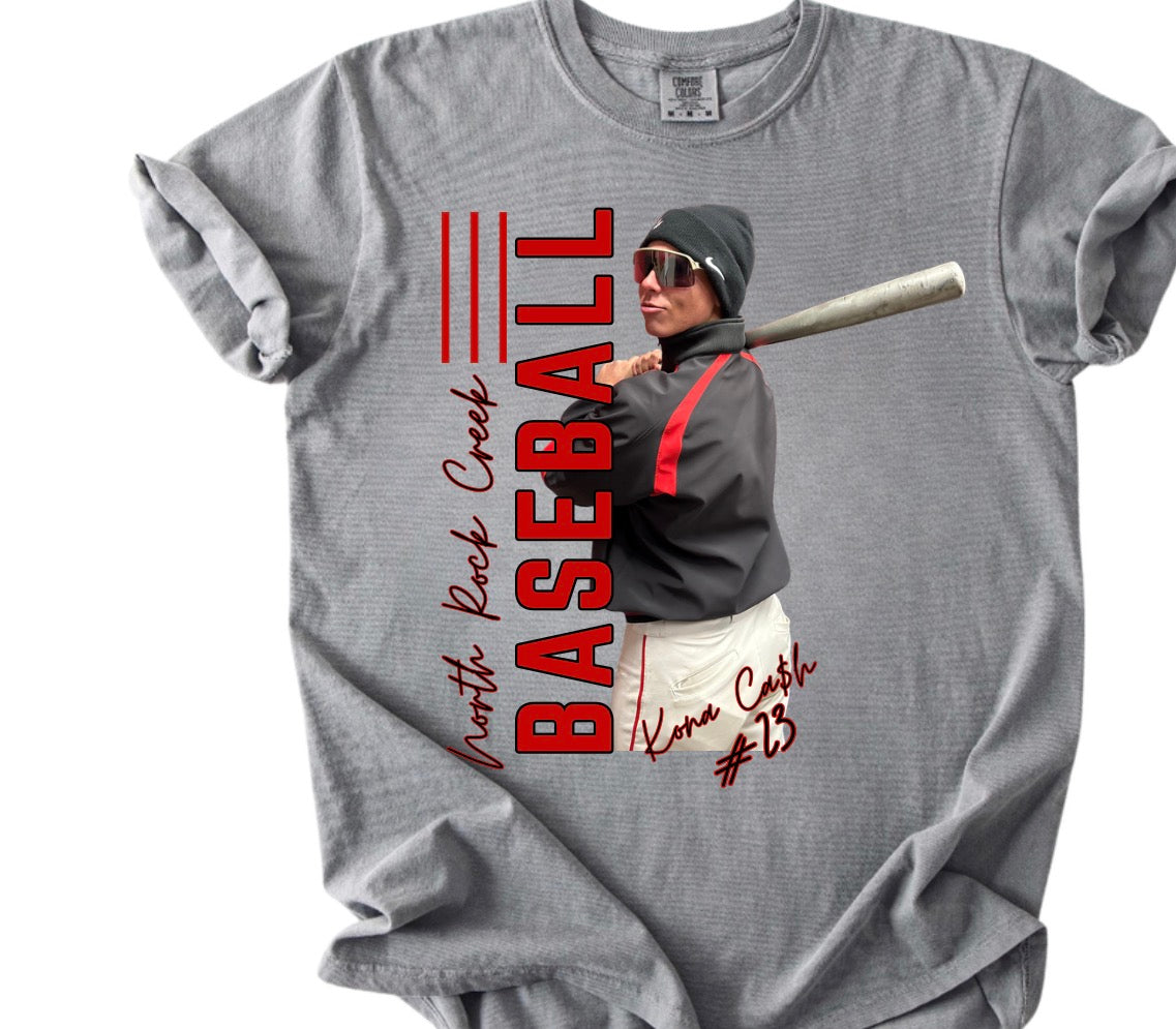 **CUSTOM** Player name/ Mascot CC Tee