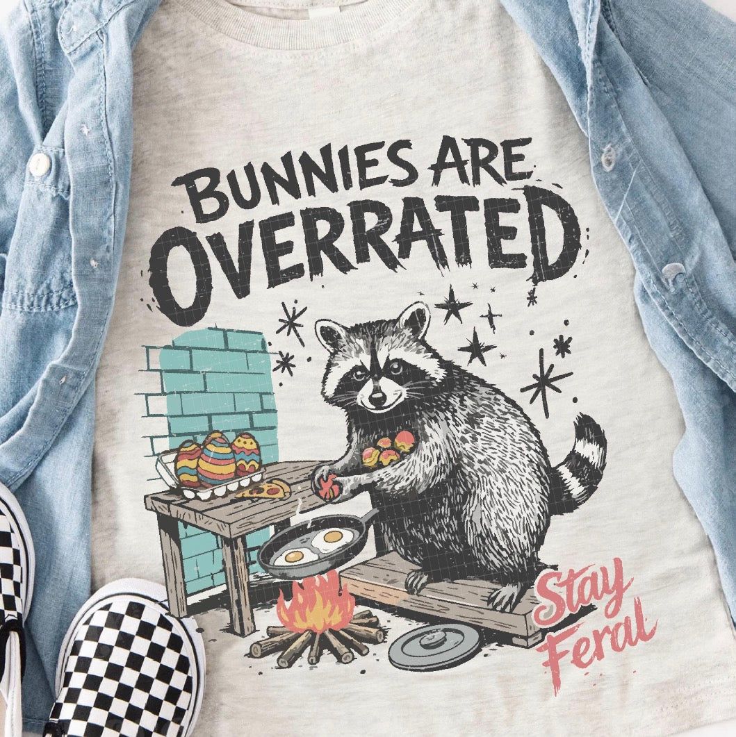 Bunnies are Overrated Ivory Tee