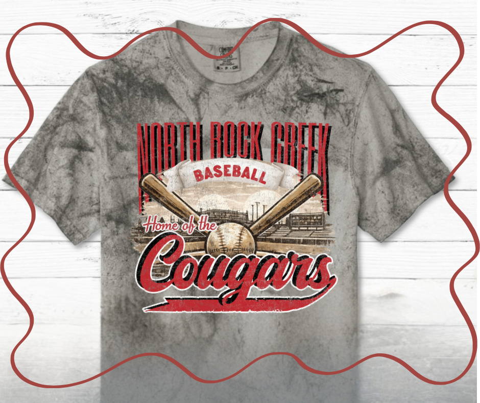 CC Smoke Color Blast NRC Baseball Retro Tee