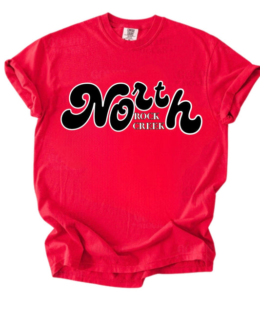 North Funky Letters Tee