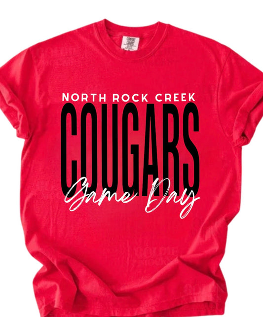 Oversized Cougars Gameday Tee