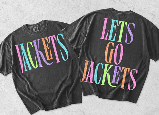 Let’s Go Jackets Grey Tee