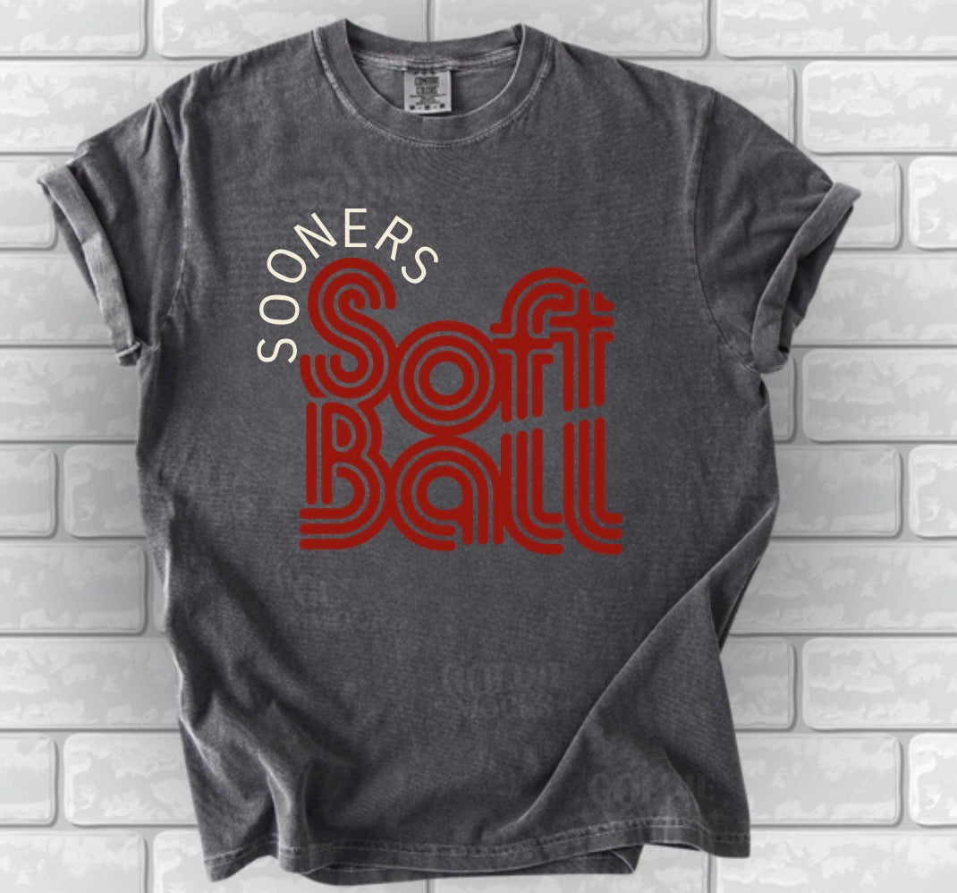 OU Sooners Softball Tee