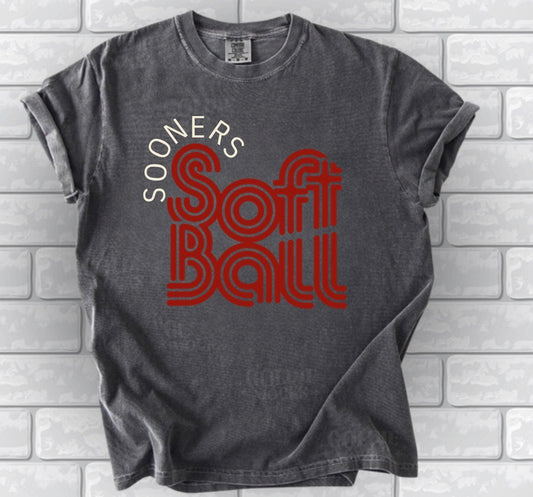OU Sooners Softball Tee
