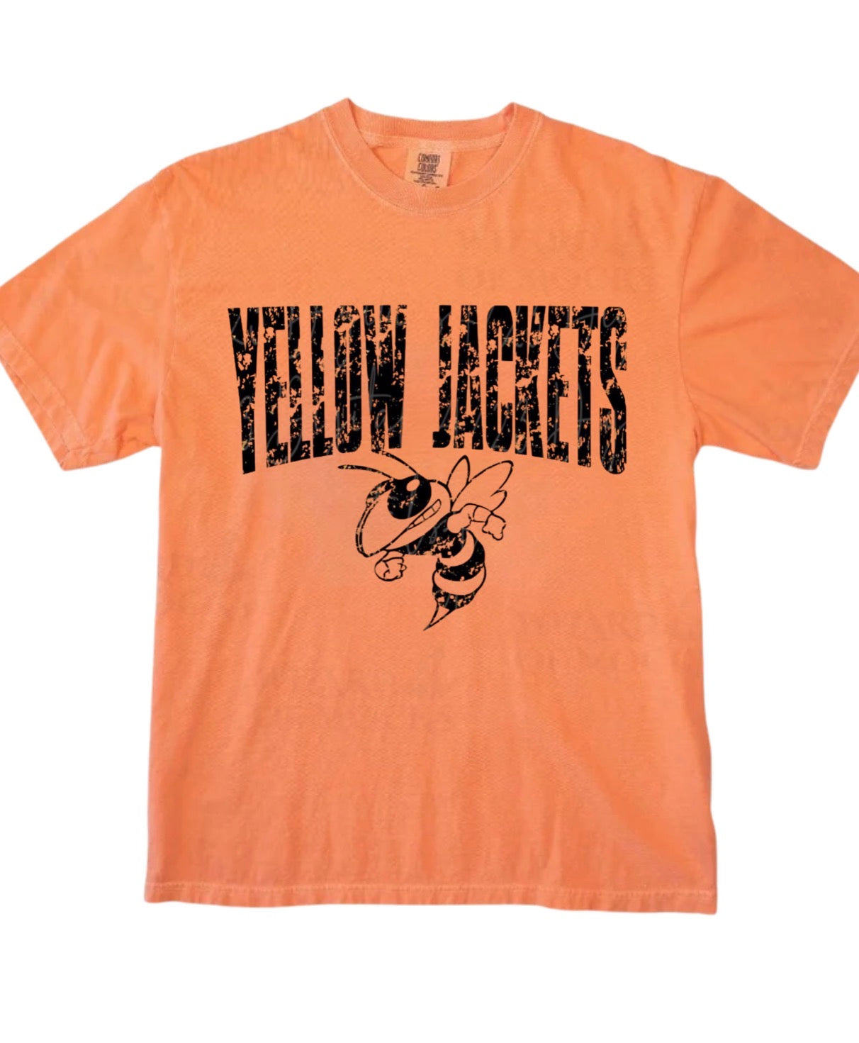 Yellow Jackets Orange Tee