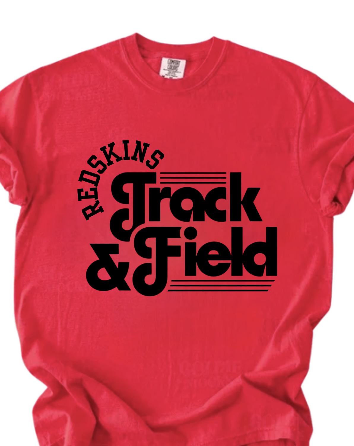 Redskins Track and Field Tee