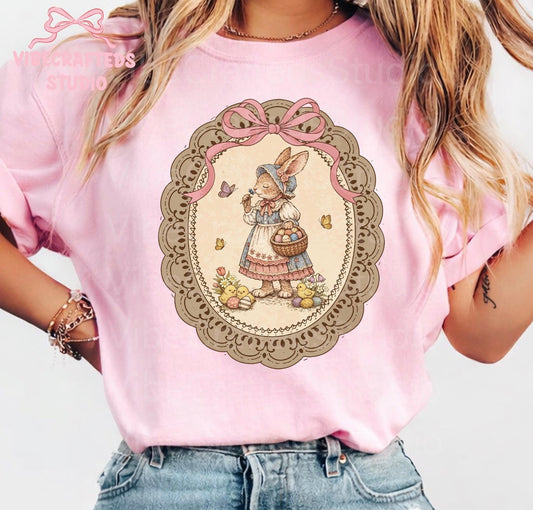 Bunny Frame Pink Tee