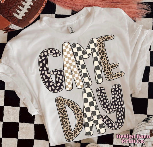 Game day Neutral Colors tee