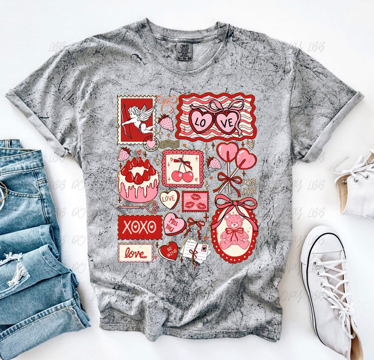 Vday Collage Tee