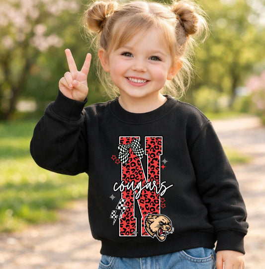 Red Leopard Cougar Toddler