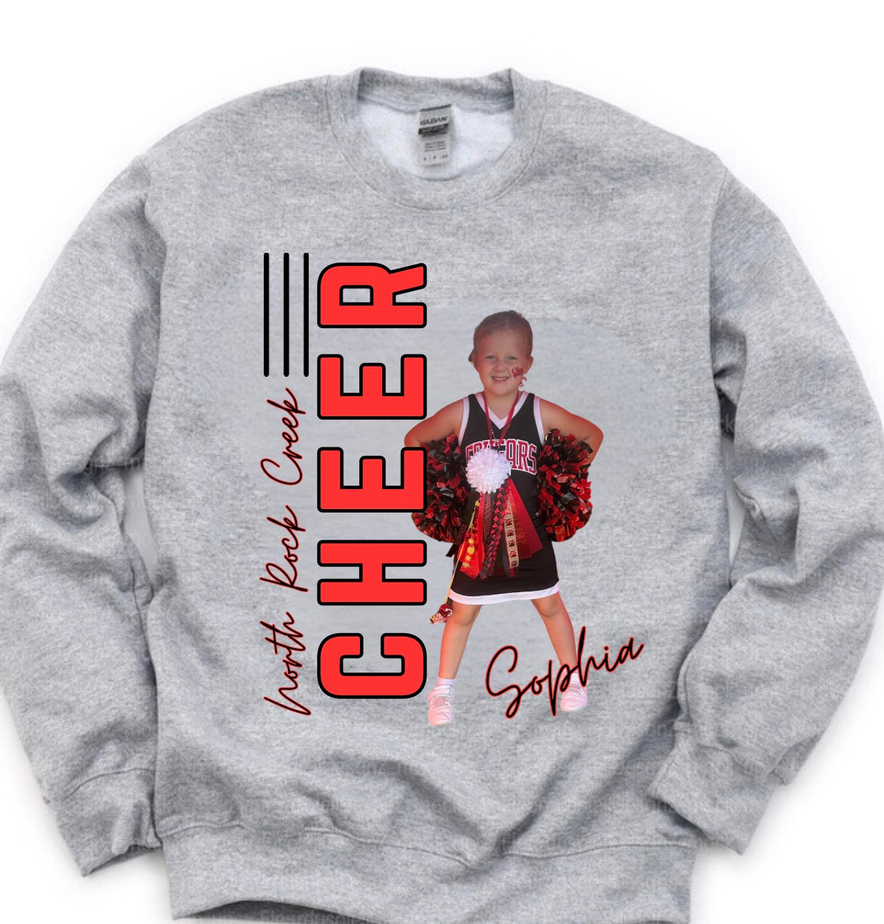**CUSTOM** Mascot Picture Sweatshirt