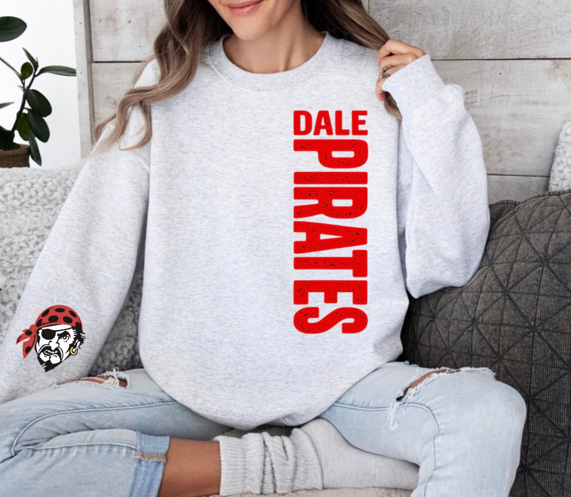 Dale Sideways Mascot NO Stars Ash Grey