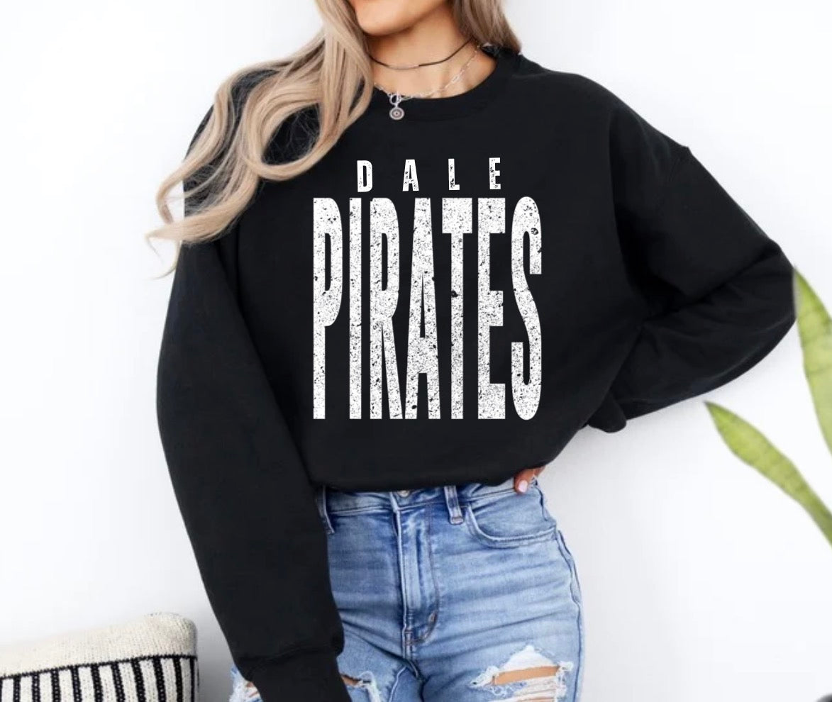 Oversized Pirates Sweatshirt (white)