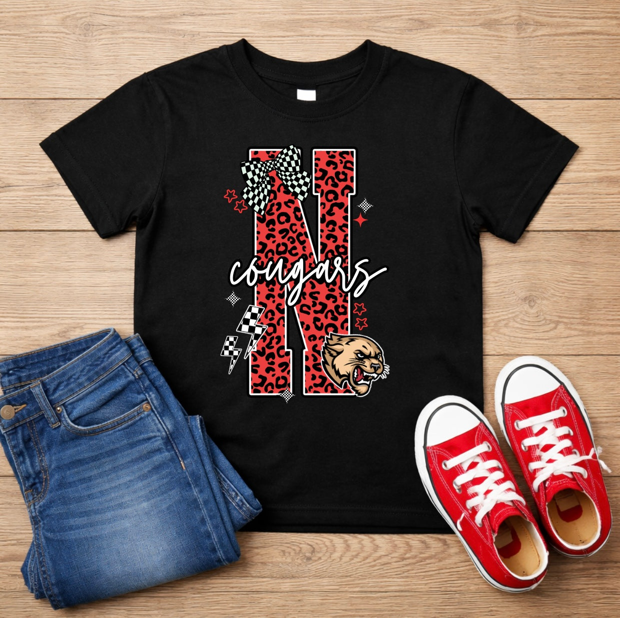 Red Leopard Cougar Youth