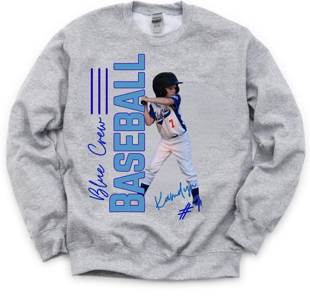 **CUSTOM** Mascot Picture Sweatshirt