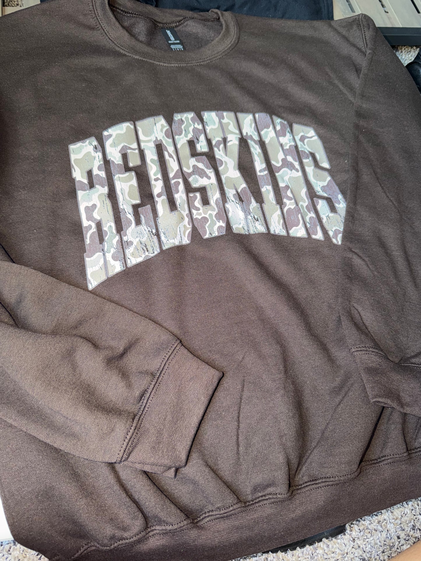 Camouflage Redskins Sweatshirt