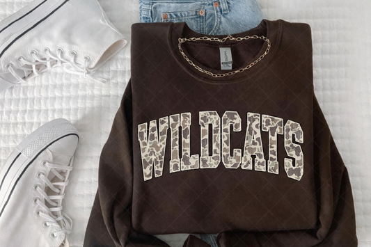 Camouflage Wildcats Sweatshirt