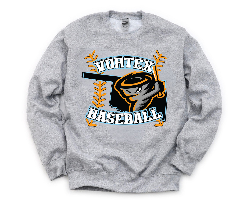 Vortex Grey Logo Sweatshirt