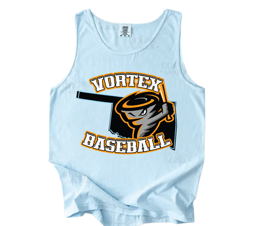 Vortex Comfort Colors Tank Top Logo