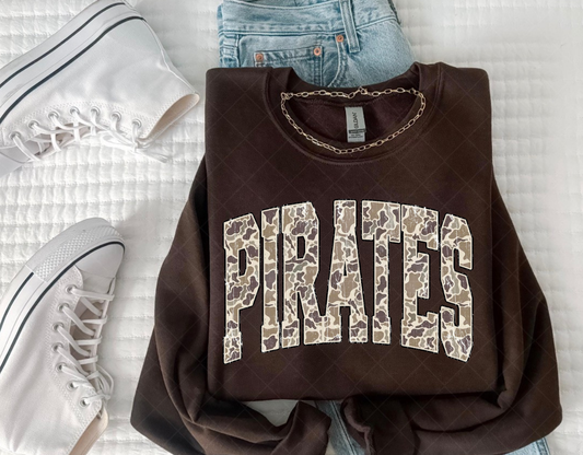 Camouflage Pirates Sweatshirt