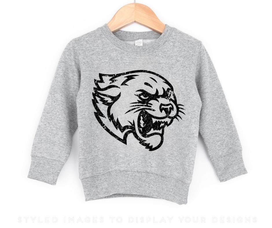Cougars Outline Sweatshirt YOUTH