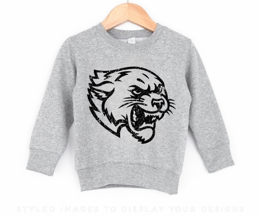 Cougars Outline Sweatshirt YOUTH