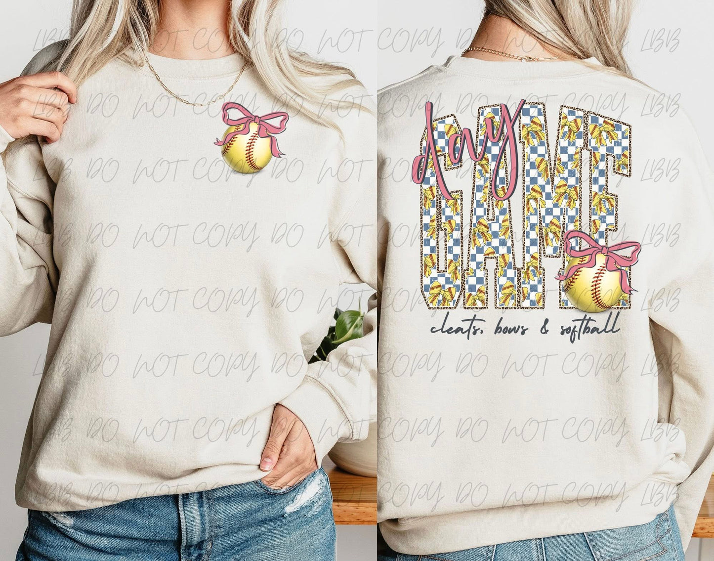 Softball Game day Sweatshirt