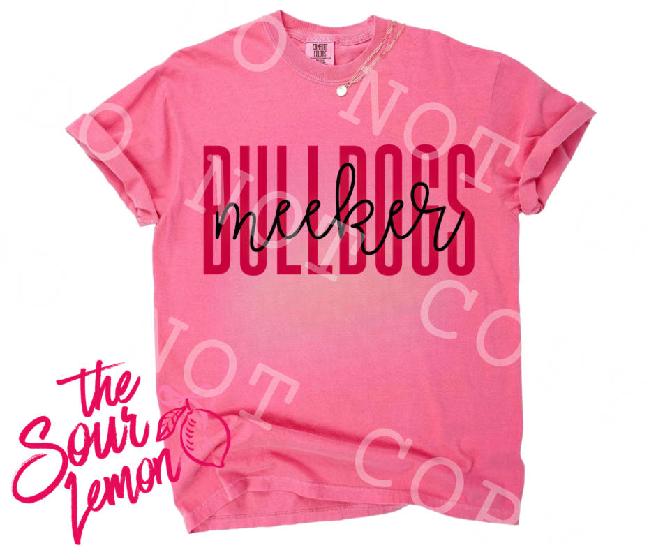 Meeker Bulldogs Crunch Berry Tee