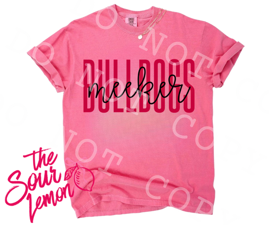 Meeker Bulldogs Crunch Berry Tee