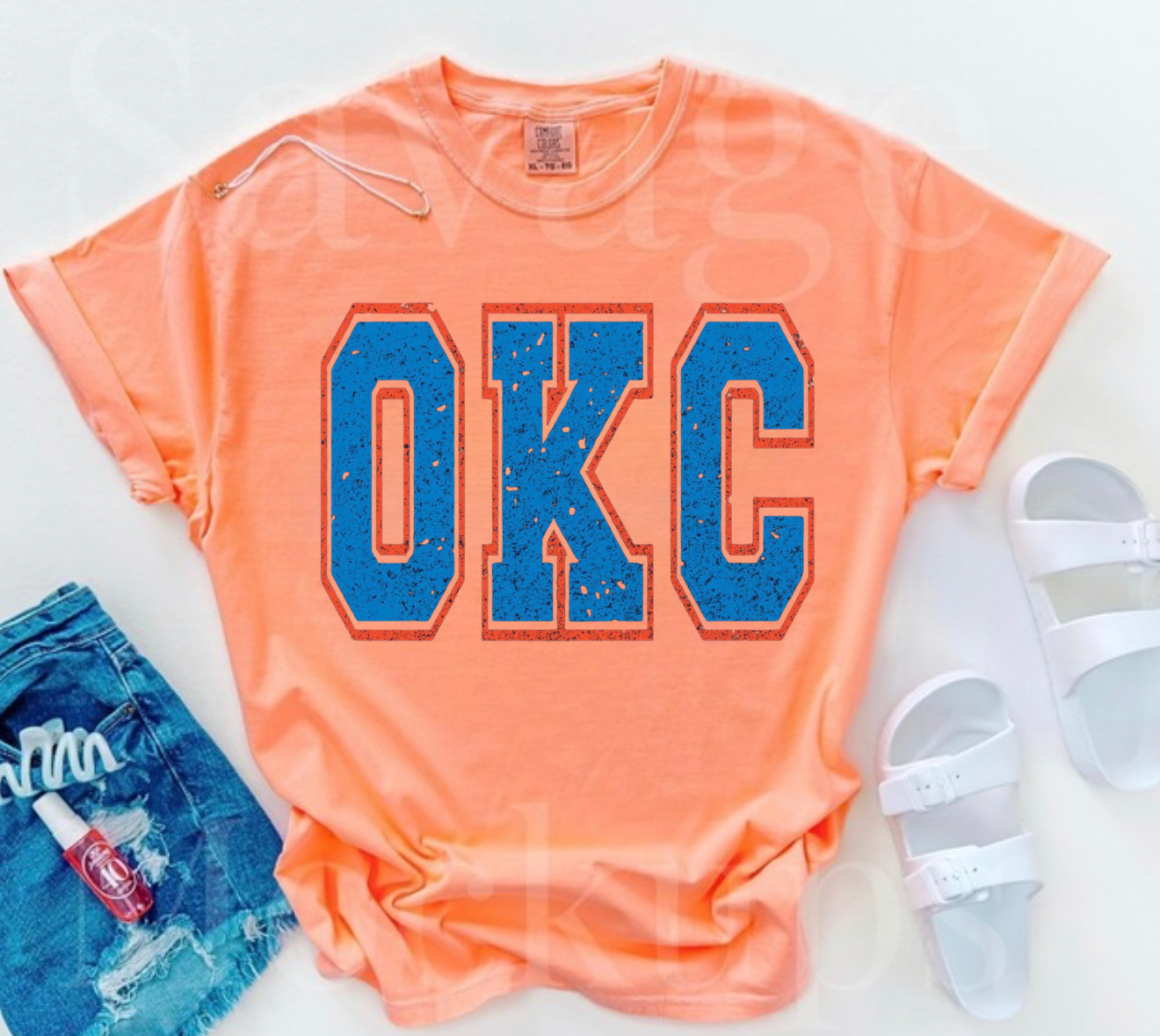 OKC Orange CC Tee