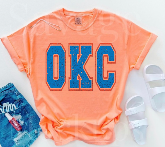 OKC Orange CC Tee
