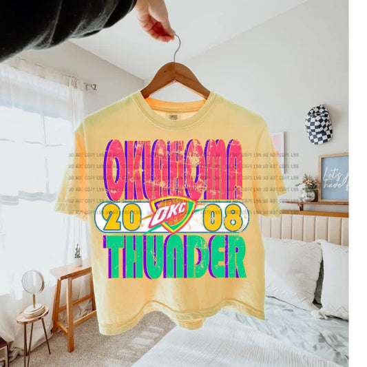 OK Thunder 2008 Tee
