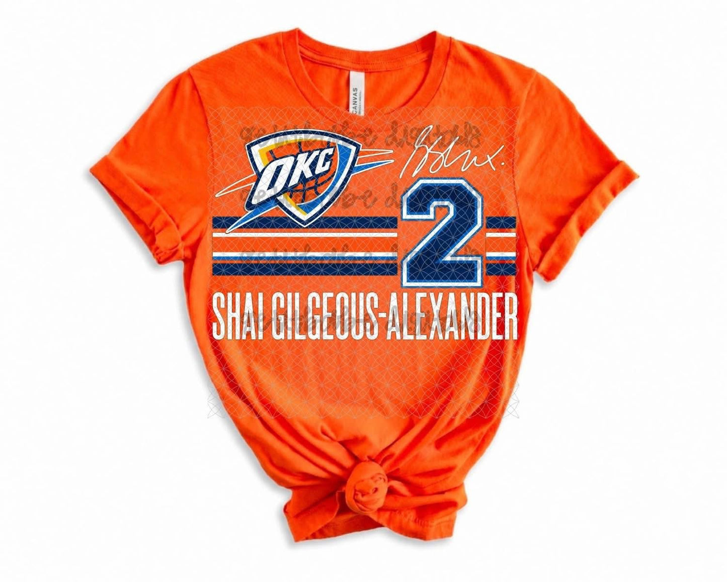 Shai OKC 2 Orange Tee